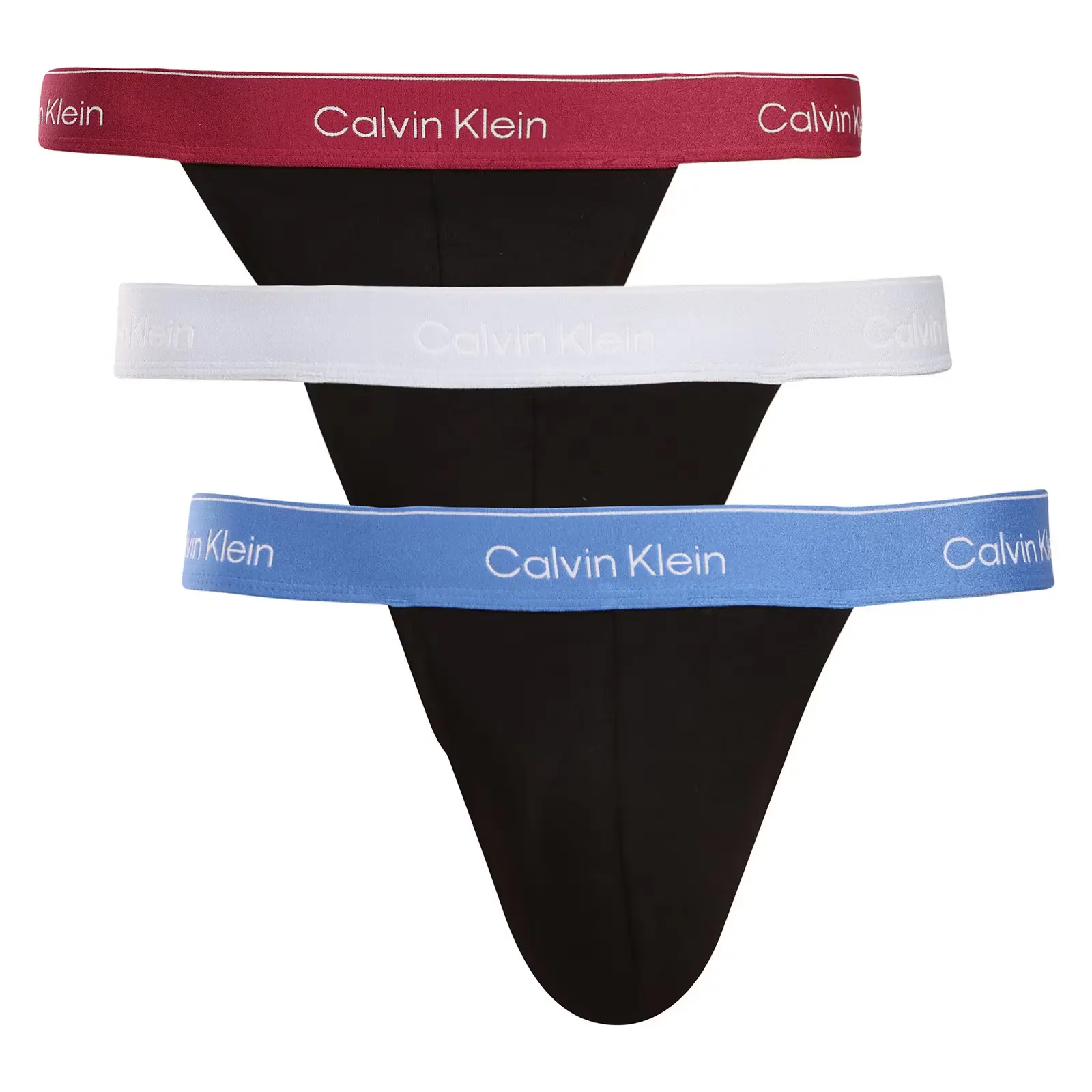3PACK pánské jocksy Calvin Klein černé (NB4386-4M5)