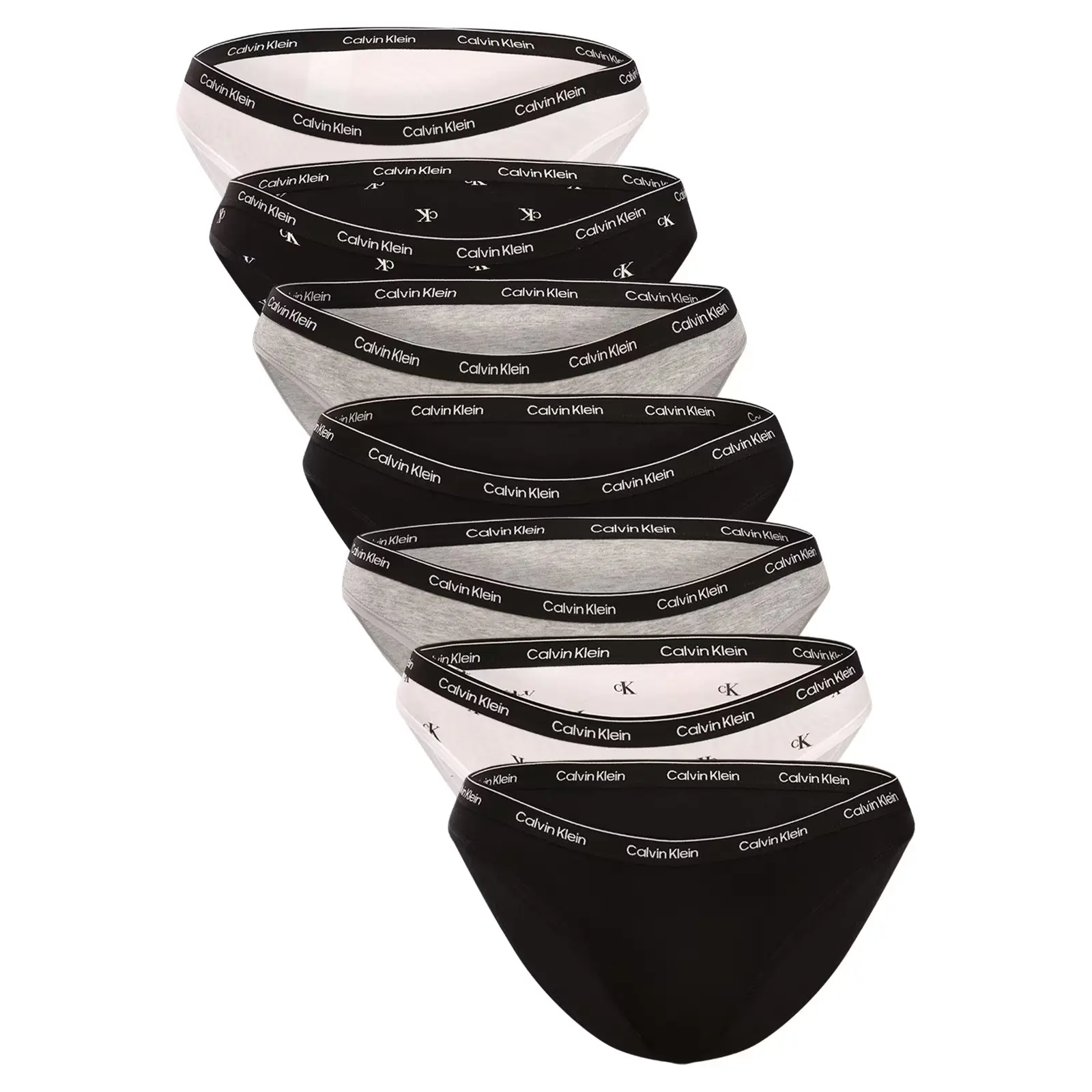 7PACK dámské kalhotky Calvin Klein vícebarevné (QD5320-H1G) S