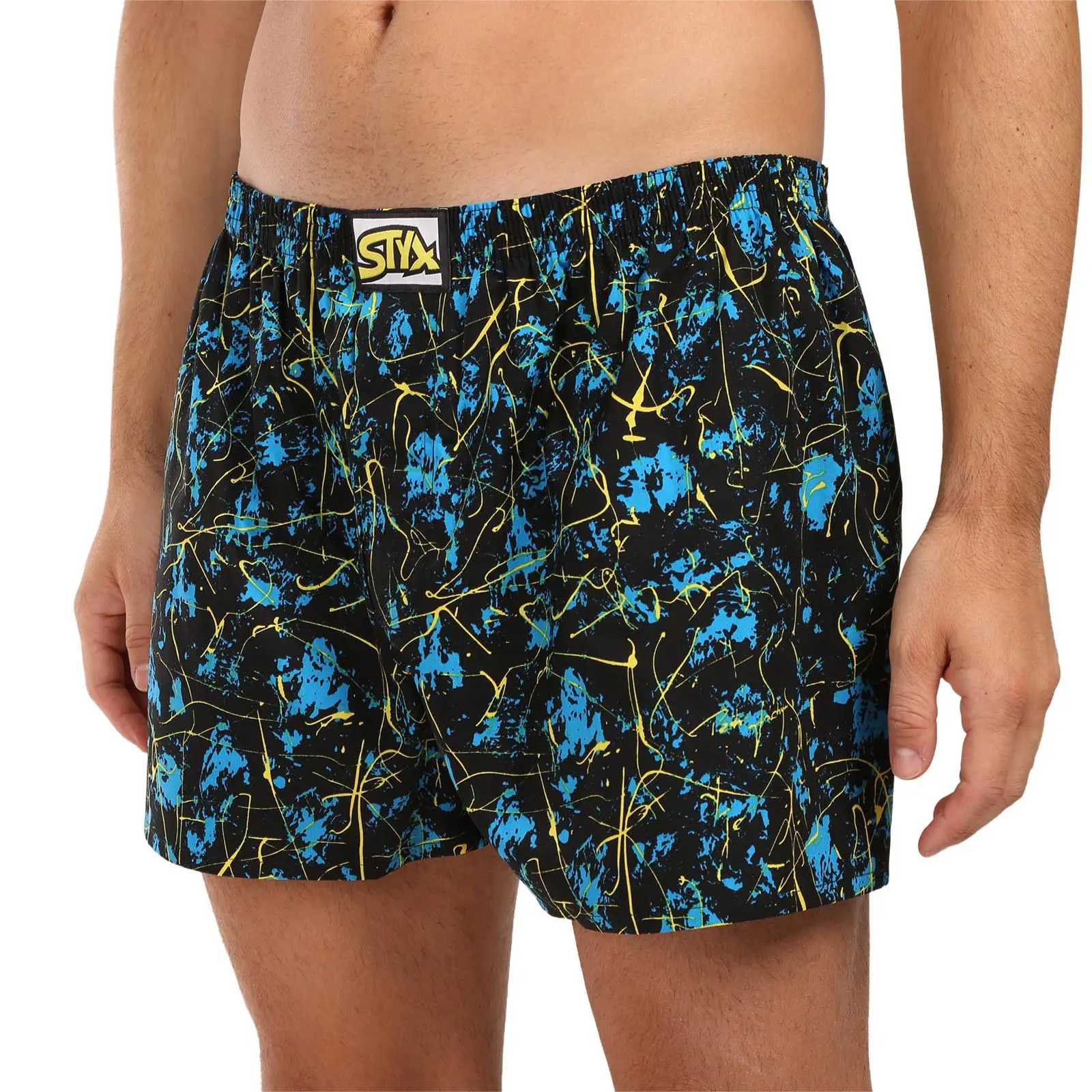 Pánské trenky Styx art klasická guma nadrozměr Jáchym (E2050)