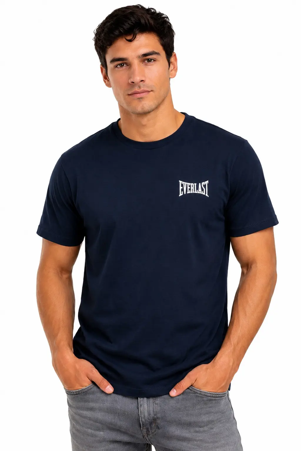 Pánské tričko Everlast modré (TMB004-navy)