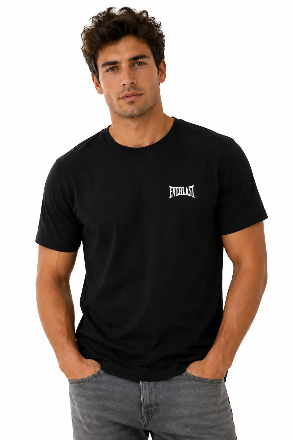 Pánské tričko Everlast černé (TMB004-black)