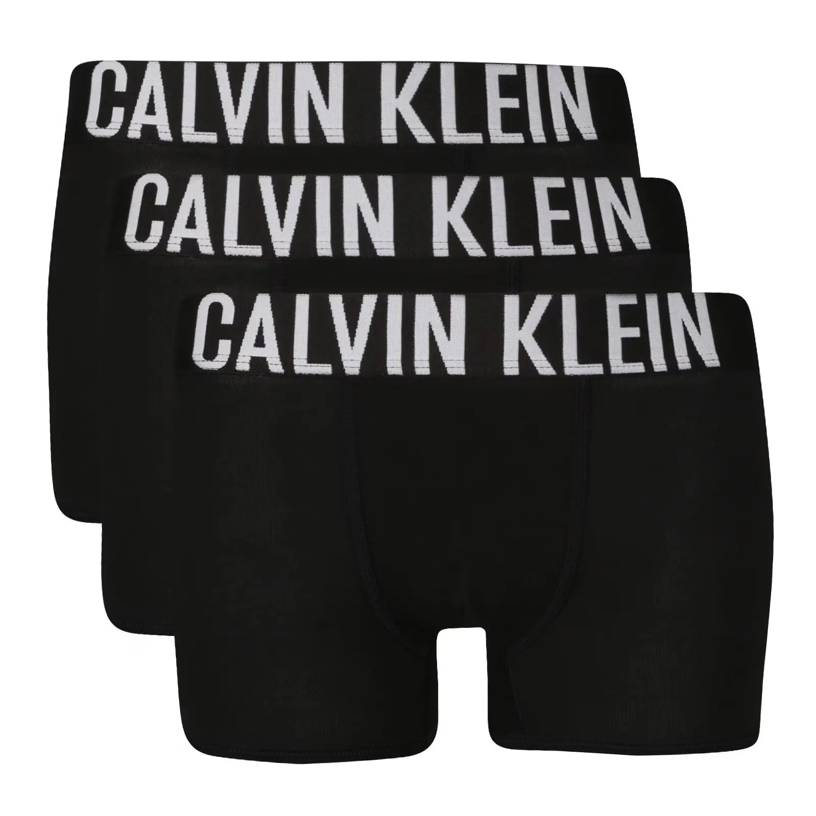3PACK dětské boxerky Calvin Klein černé (B700510-0R8)