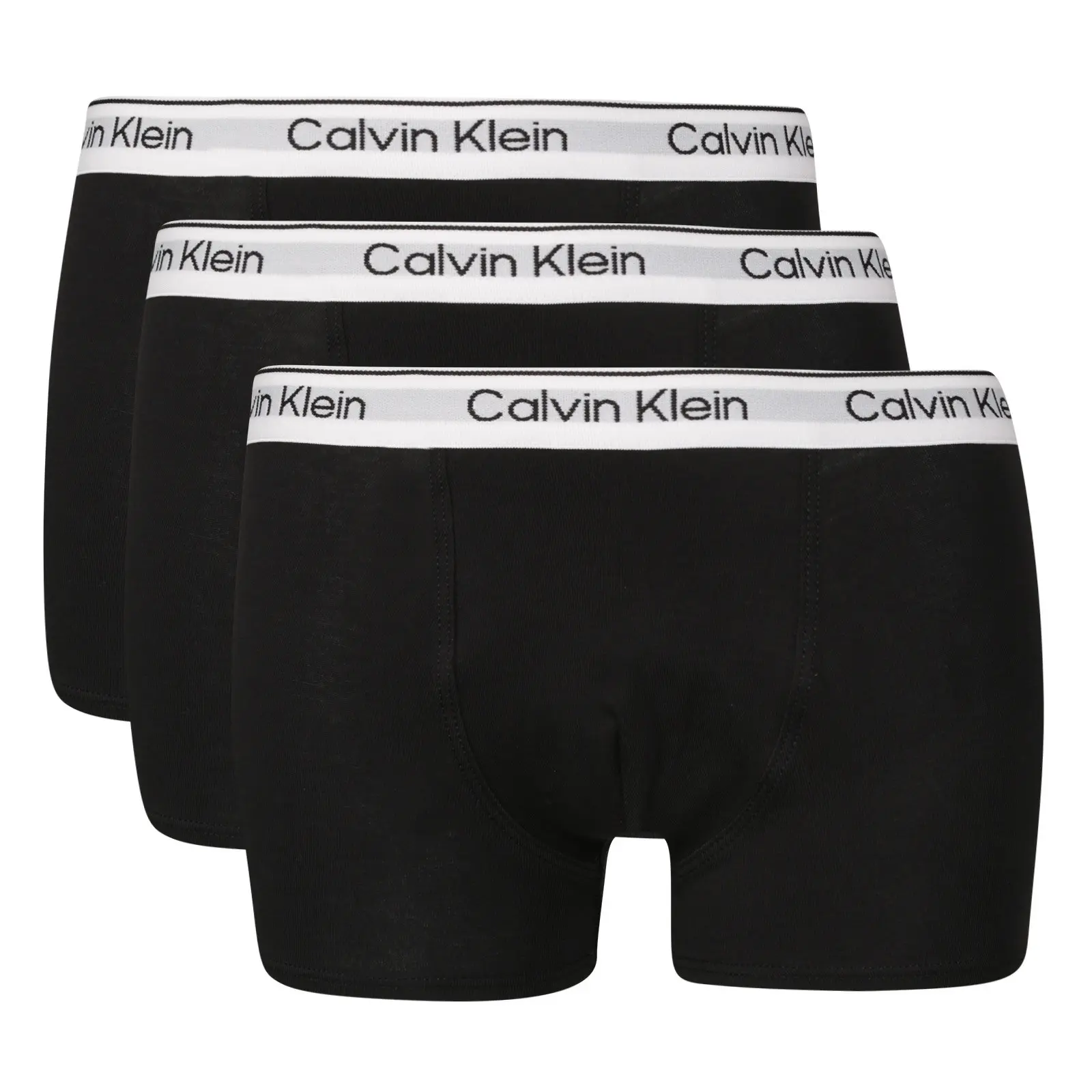 3PACK dětské boxerky Calvin Klein černé (B700507-0R8)