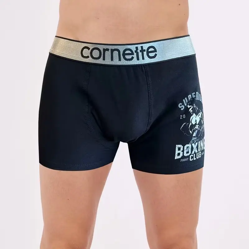 Boxerky Cornette Tattoo 280/240 Boxing Barva: Černá, Velikost