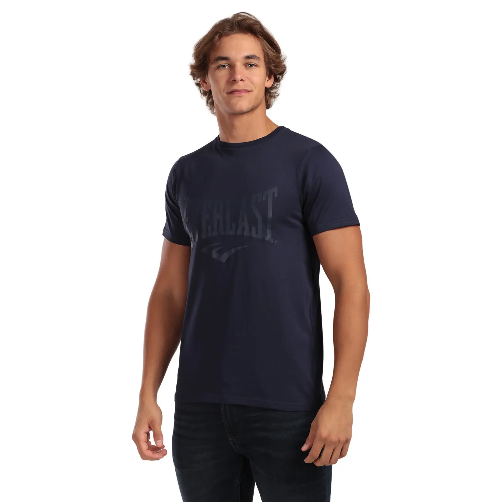 Pánské tričko Everlast modré (TMB002-navy)