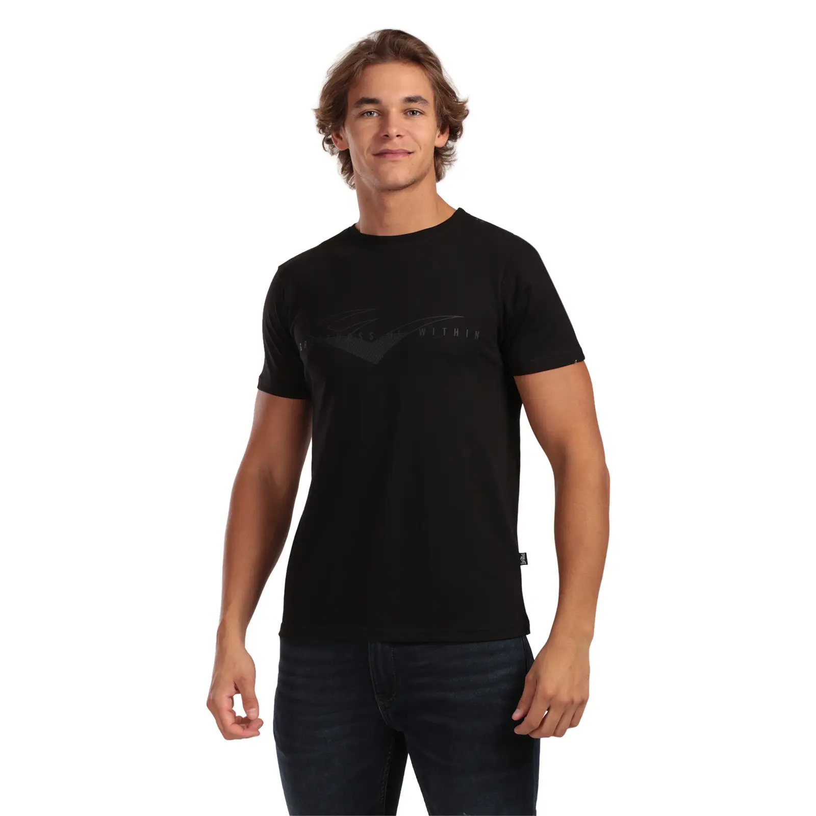 Pánské tričko Everlast černé (TMB003-black) XXL
