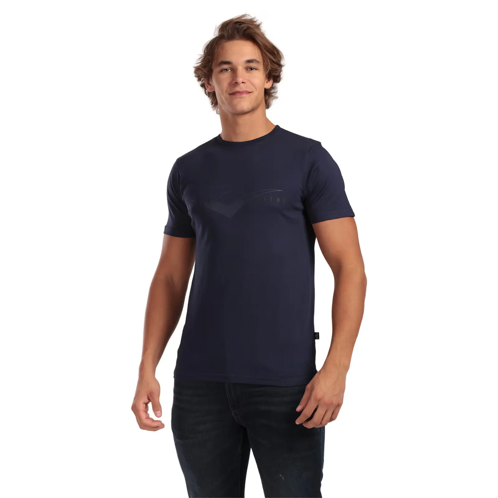 Pánské tričko Everlast modré (TMB003-navy)
