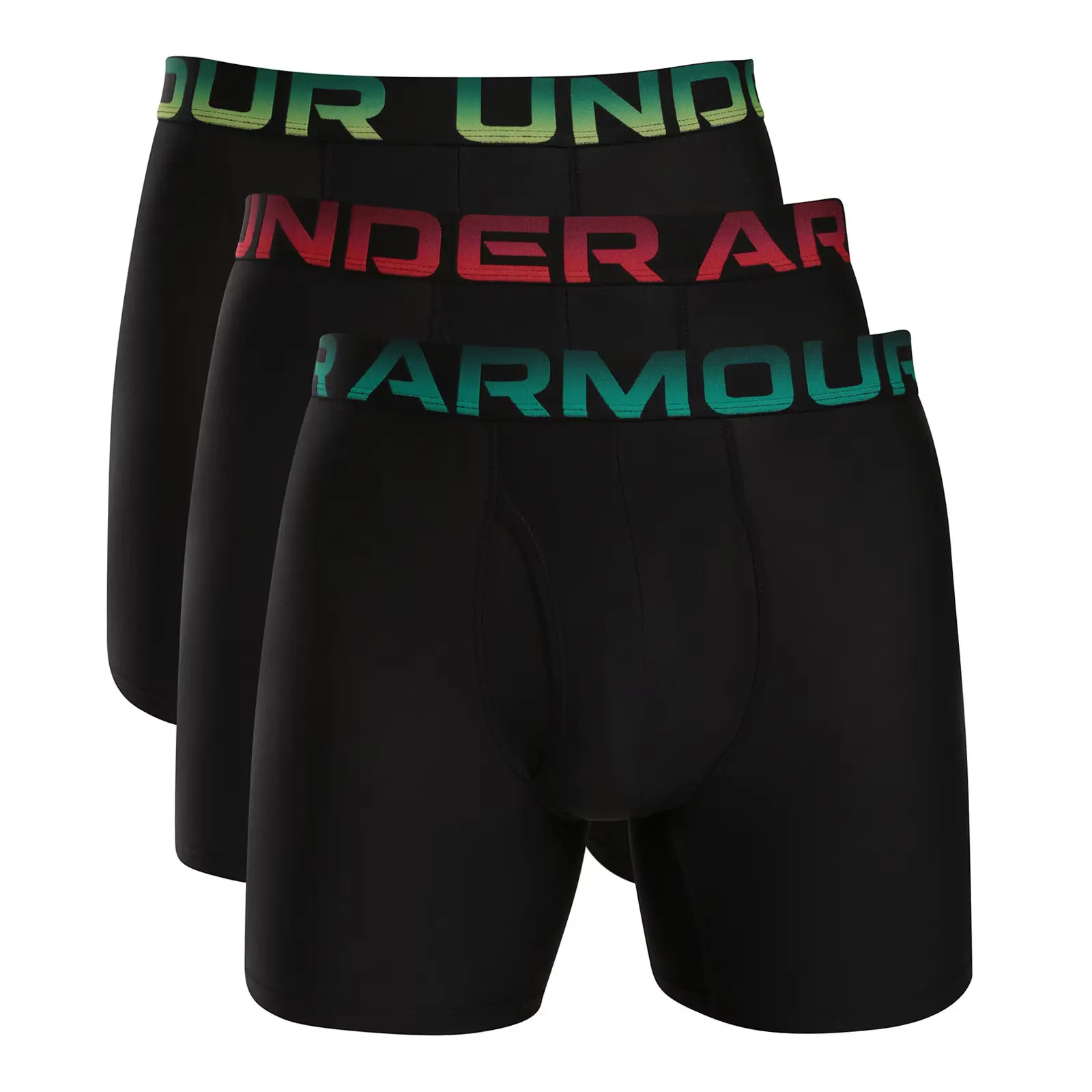 3PACK pánské boxerky Under Armour zelené (6018843 002)