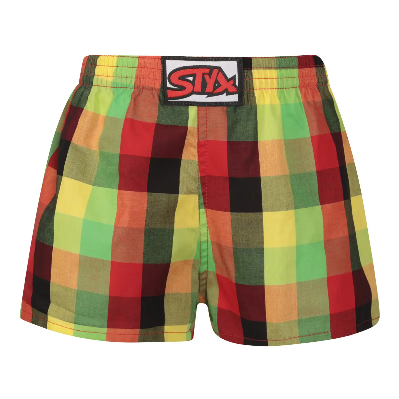 Dětské trenky Styx klasická guma vícebarevné (J1104)