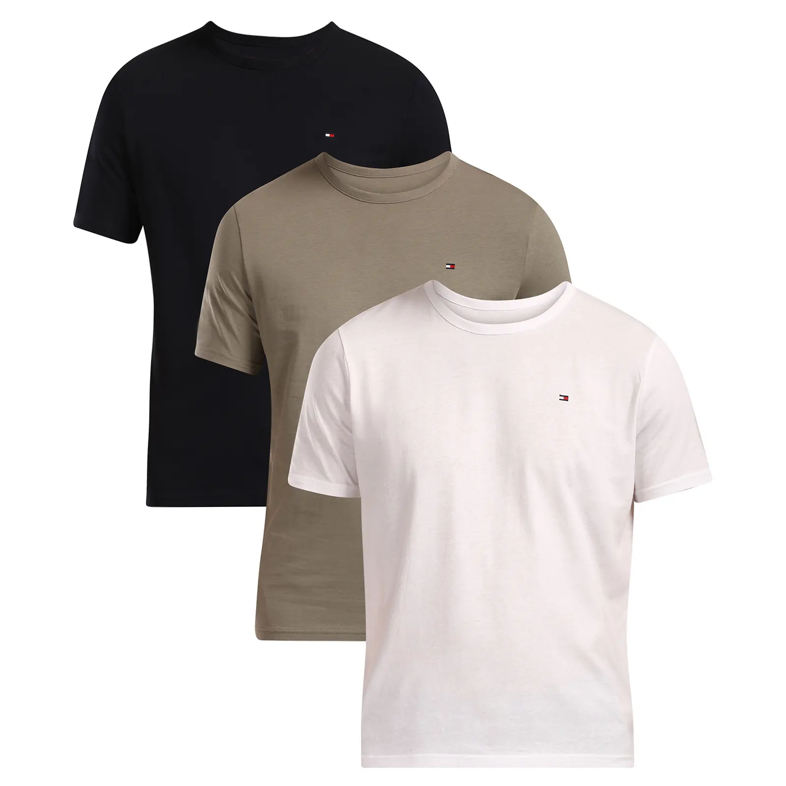 3PACK pánské tričko Tommy Hilfiger vícebarevné (UM0UM03870 0SK) XL
