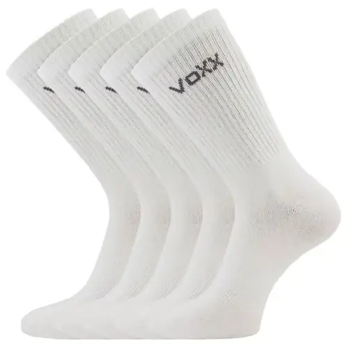 5PACK ponožky VoXX Hyde bílé