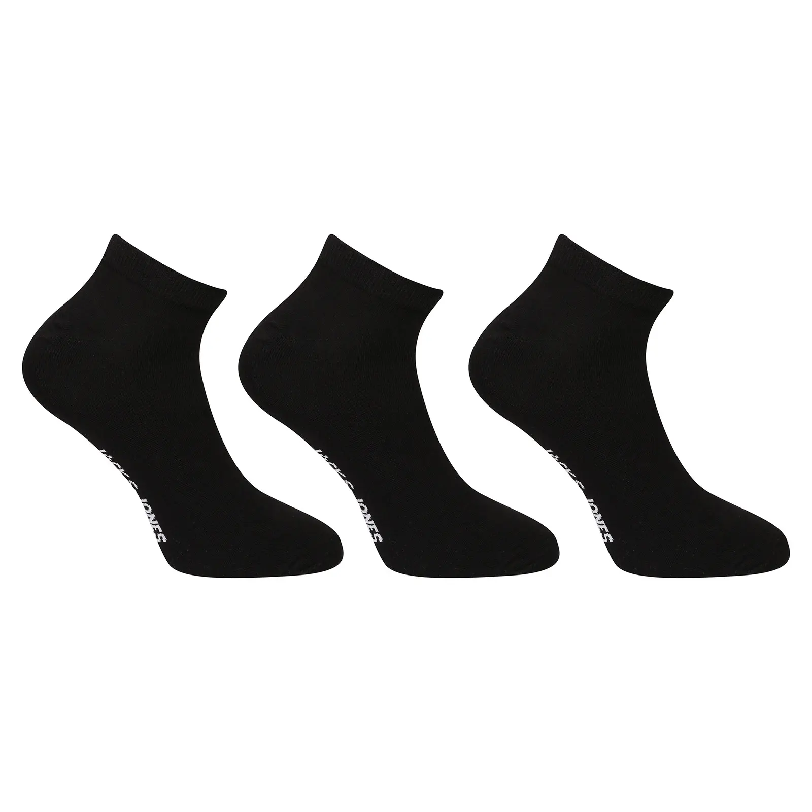 3PACK ponožky Jack and Jones černé (12260079-black) uni