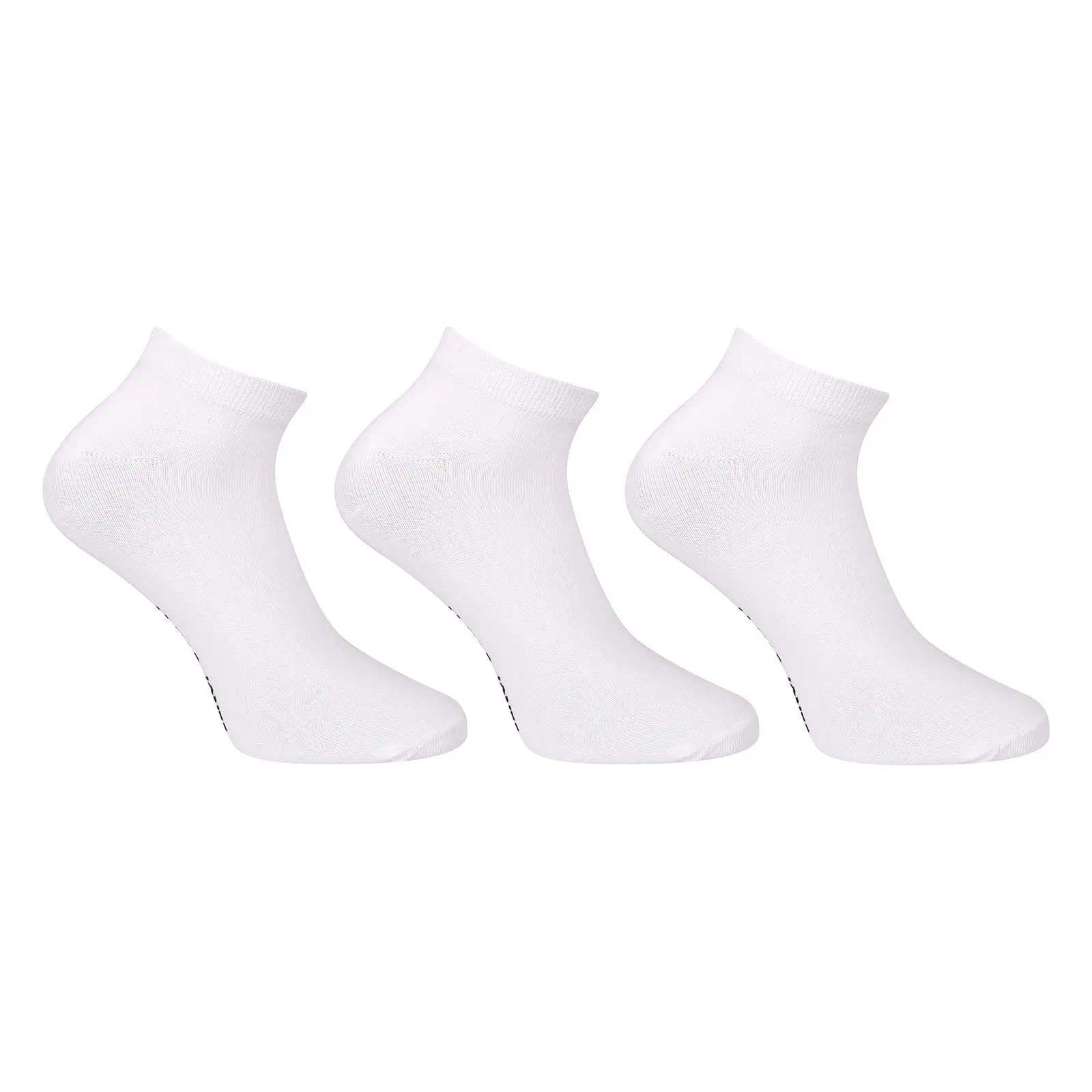 3PACK ponožky Jack and Jones bílé (12260079-white) uni
