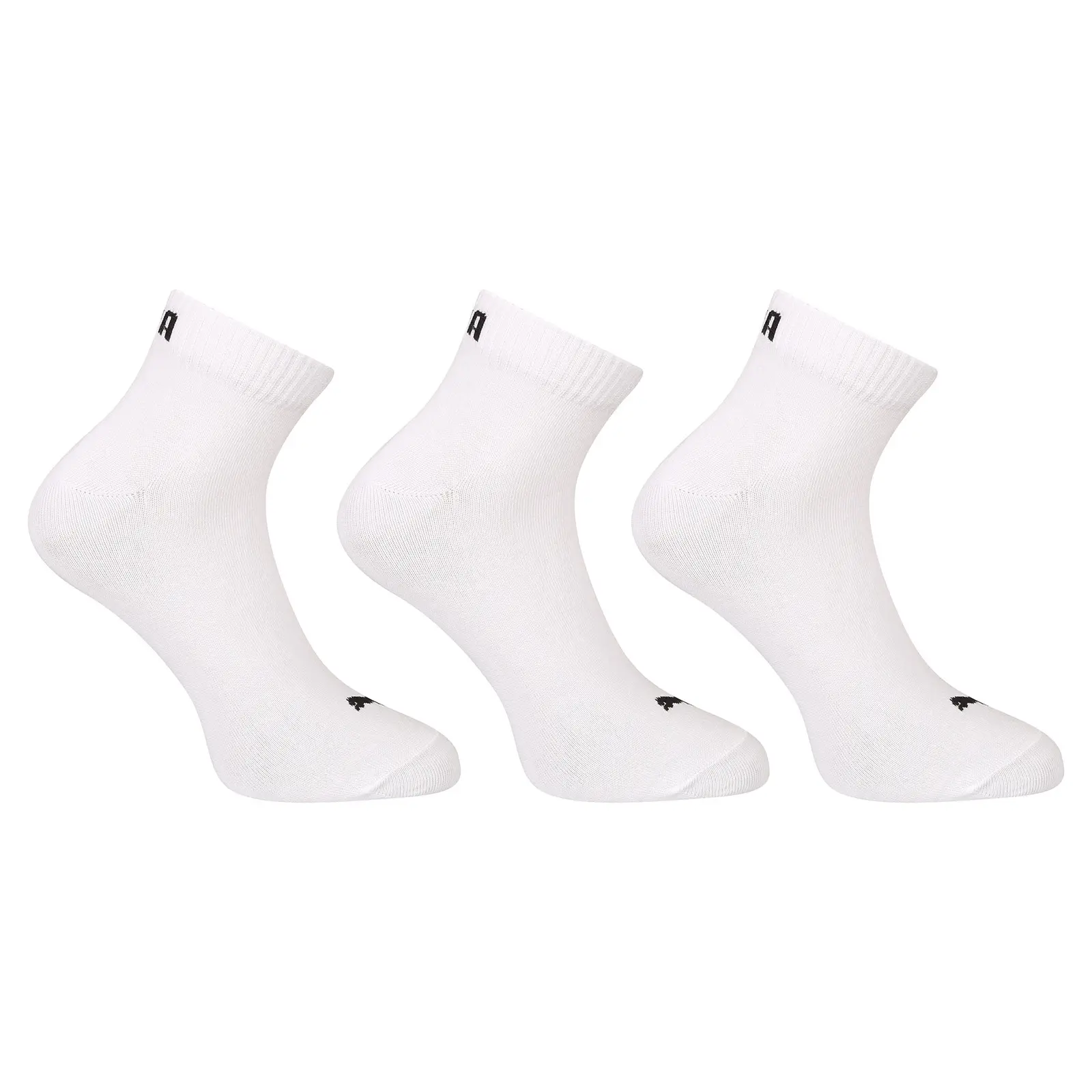 3PACK ponožky Puma kotníkové bílé (701230337 300)