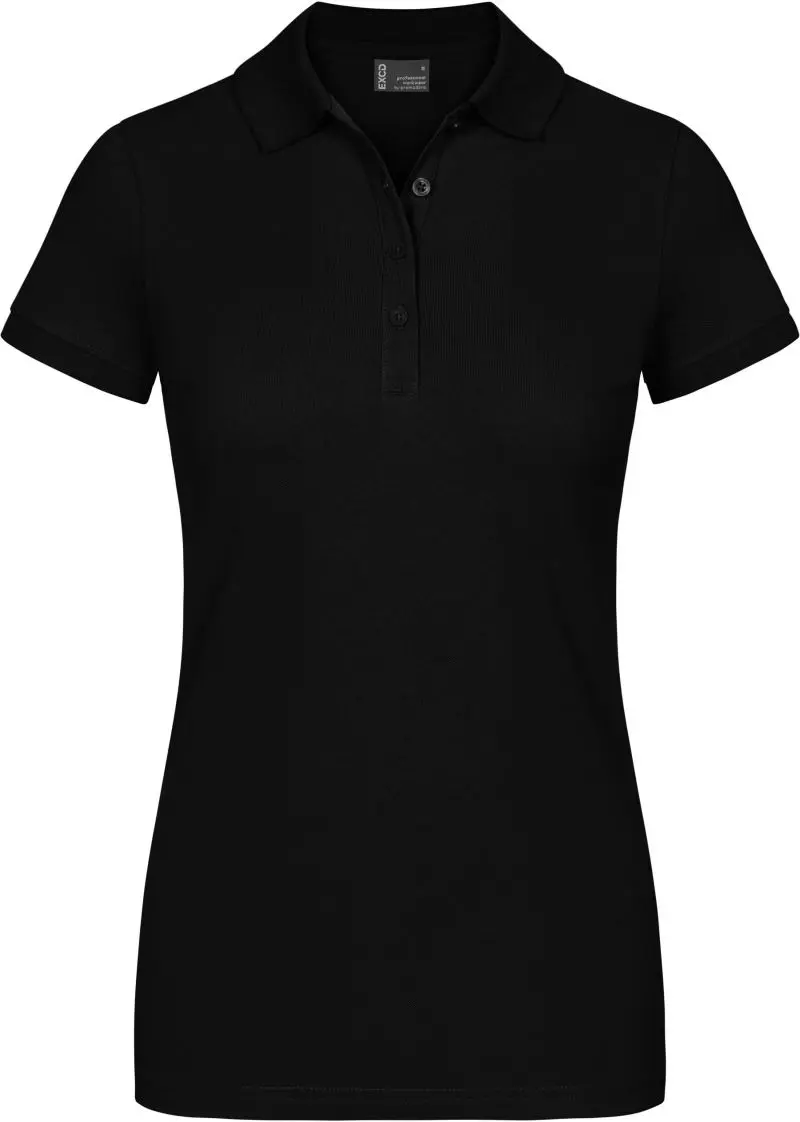 Dámské pracovní piqué polo - EXCD - black