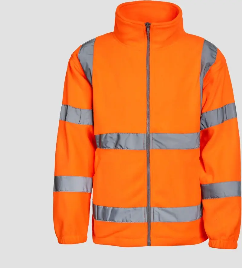 Bezpečnostní fleecová bunda - orange