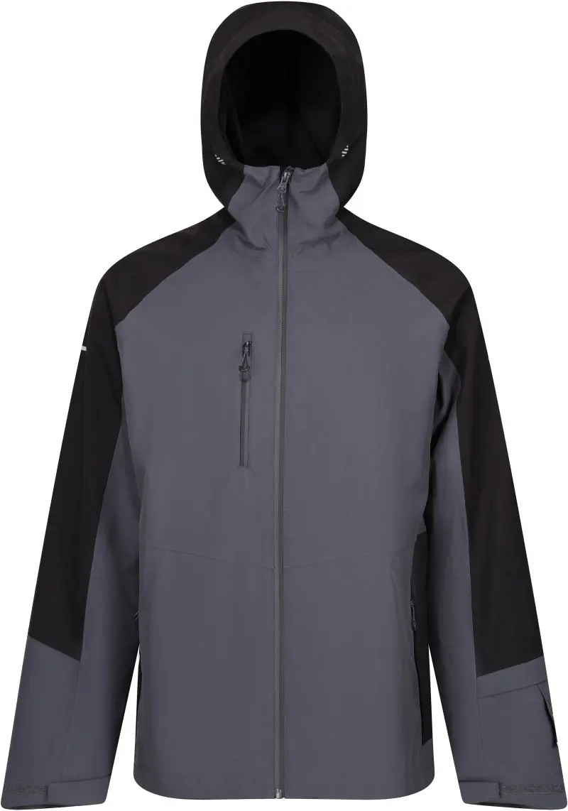 Strečová bunda "X-Pro Beacon" - seal grey/black