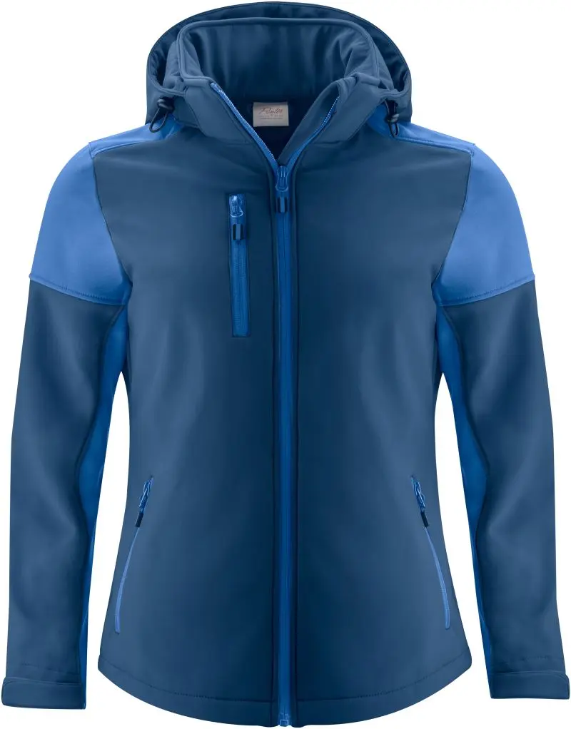 Dámská softshellová bunda - navy/cobalt