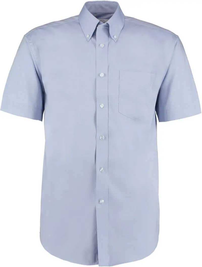 Košile Oxford s krátkým rukávem - light blue