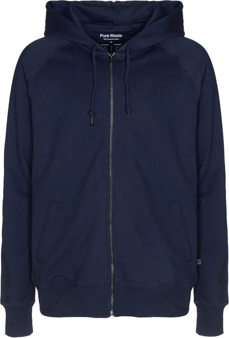 Unisex mikina s kapucí - solid navy