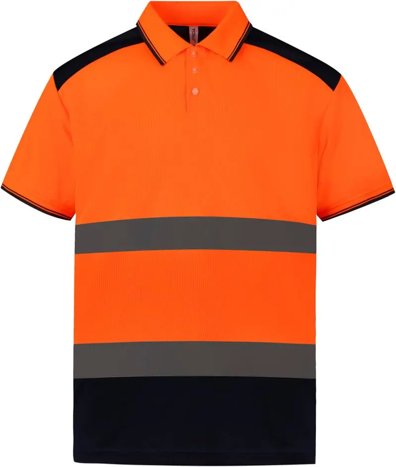 Hi-Vis Piqué Polo - hi vis