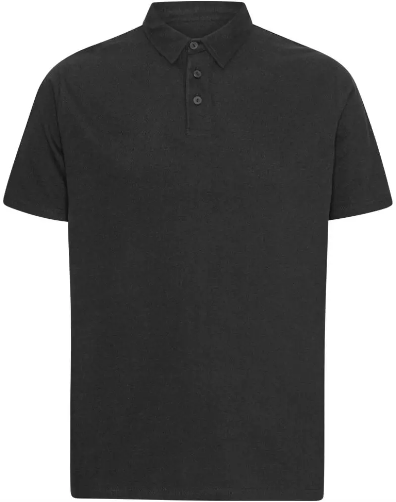 Piqué polo z těžké bavlny "Tiger" - black