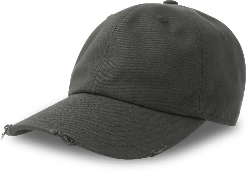 6 panelová baseballová kšiltovka - dark grey