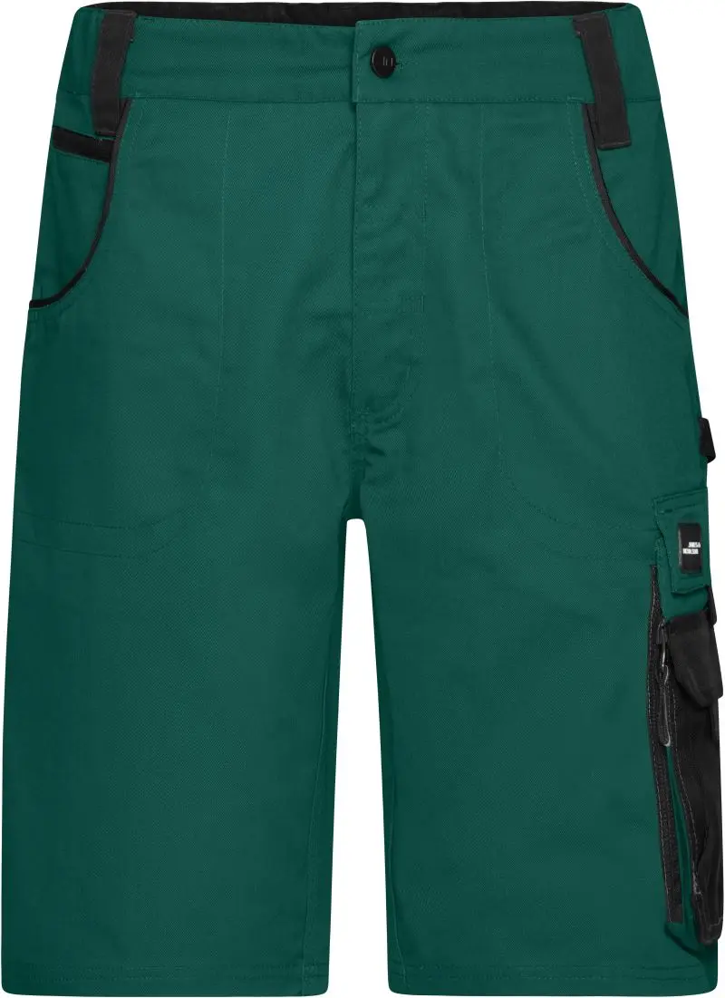 Pracovní kraťasy - Strong - dark green/black