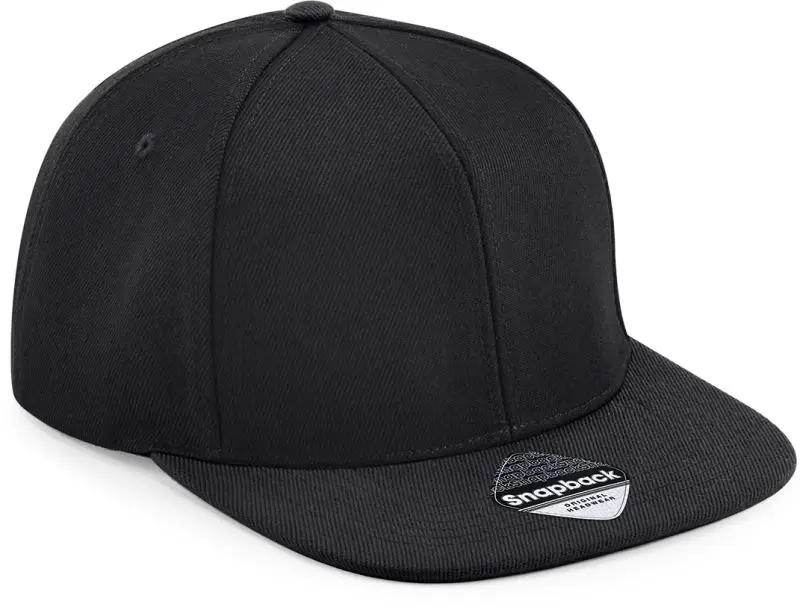 6 panelová Snapback kšiltovka "Original" - black/black