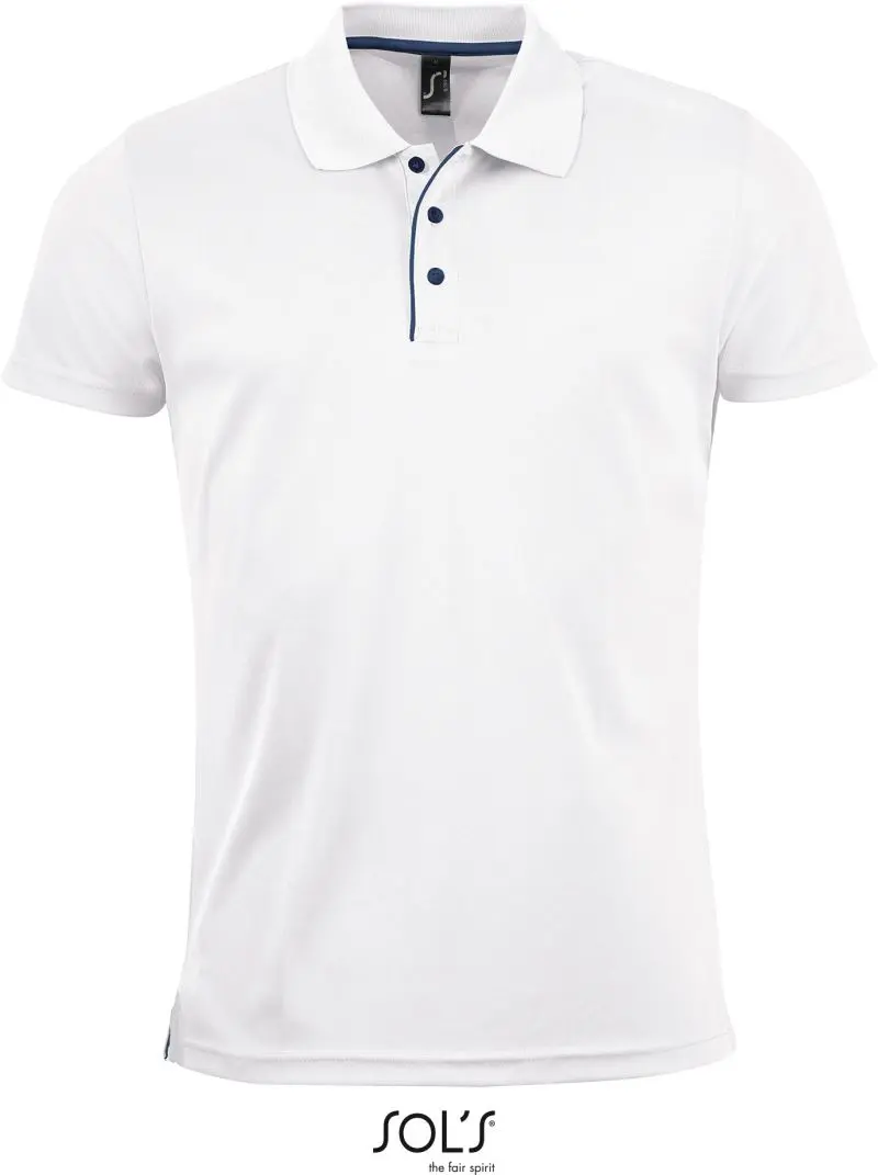 Pánské piqué sportovní polo -