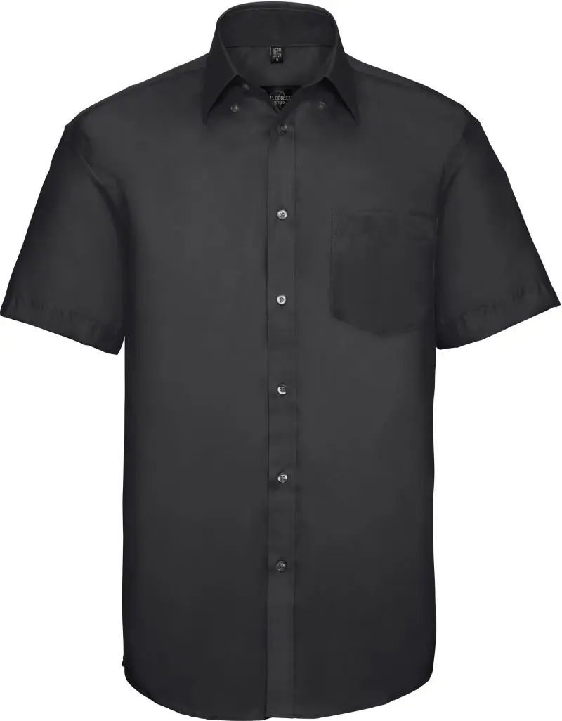 Nežehlivá košile s krátkým rukávem - black
