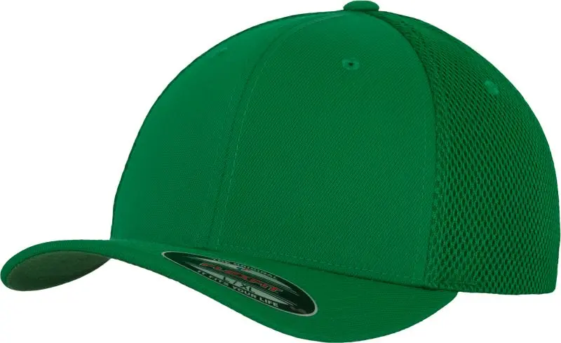 6 panelová síťovaná kšiltovka - green