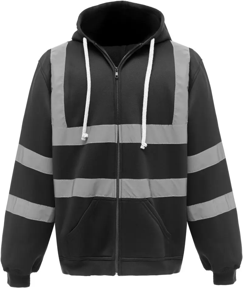 Hi-Vis mikina s kapucí -