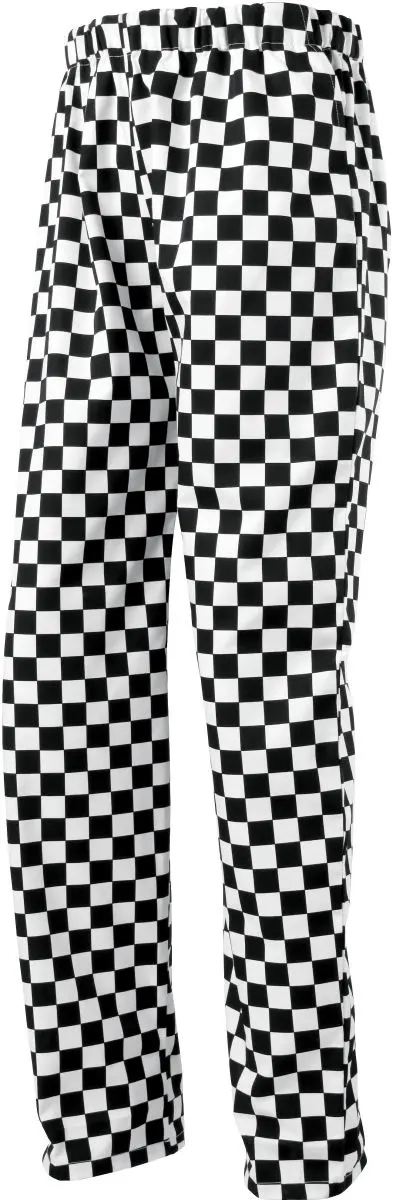 Kuchařské kalhoty - black/white