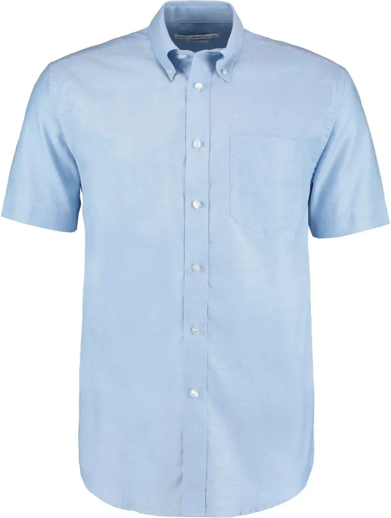 Pracovní košile Oxford s krátkým rukávem - light blue