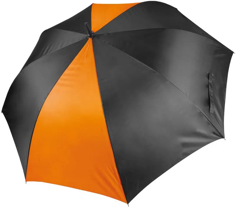 Velký golfový deštník - black/orange
