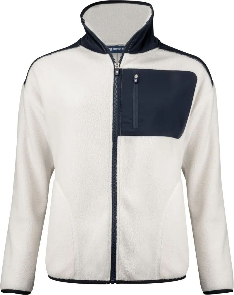 Dámská fleecová bunda Sherpa - shell white