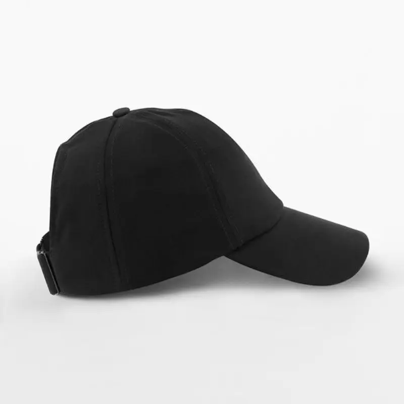 6 panelová kšiltovka "Performance Ponytail" - black