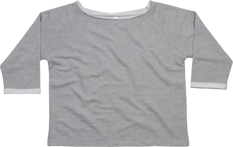 Dámská mikina "Flash Dance" - heather grey melange