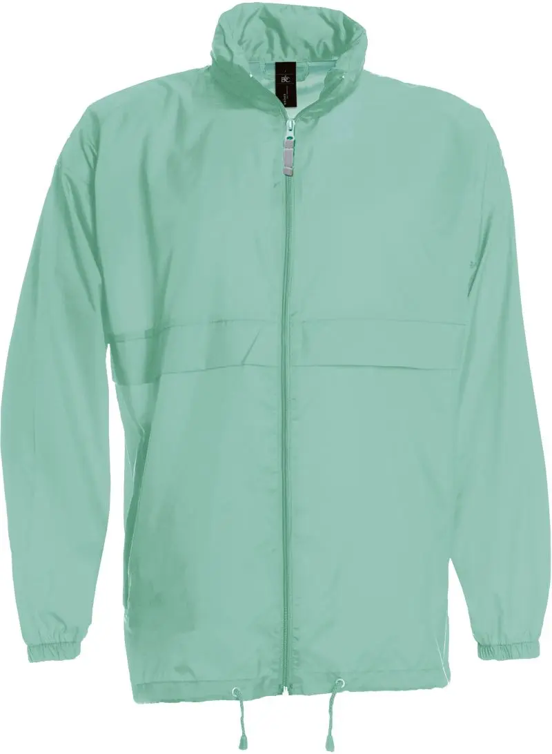 Větrovka bez podšívky - pixel turquoise