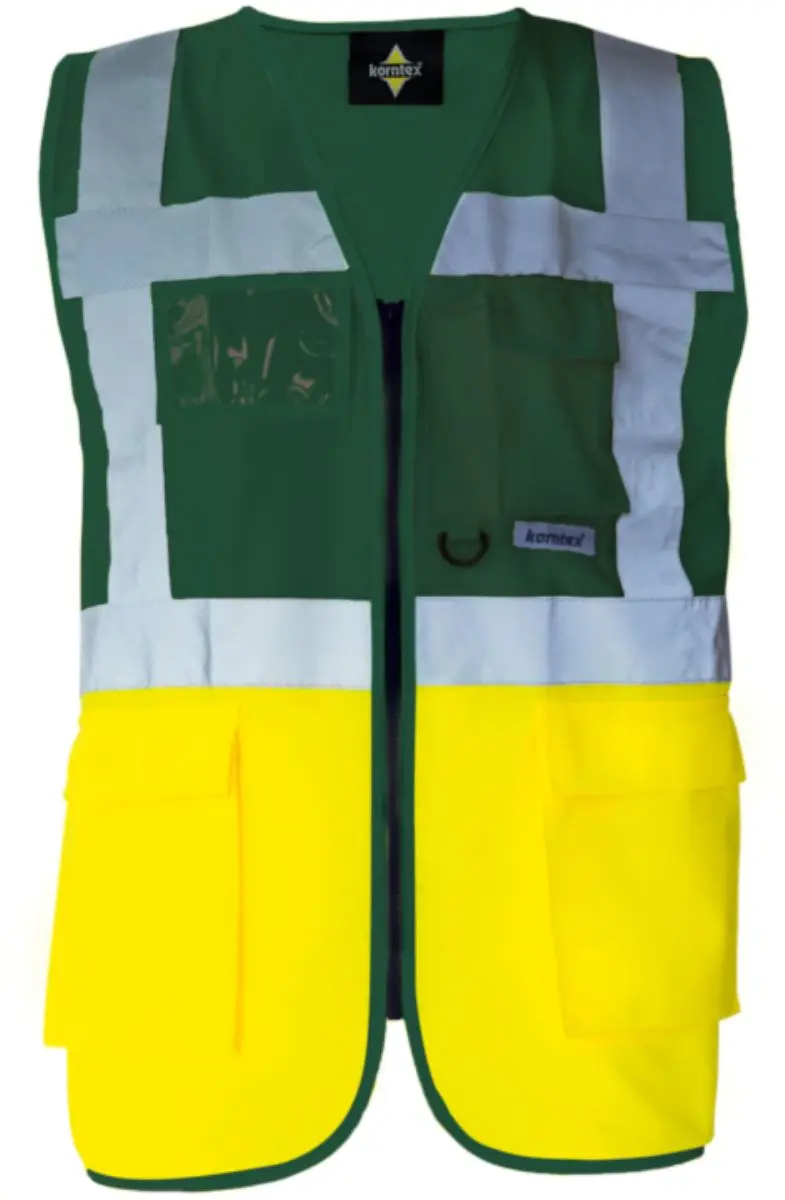 Multifunkční vesta - paramedic green/yellow