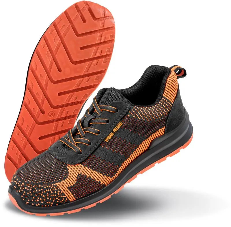 Bezpečnostní boty "Hardy" - black/orange