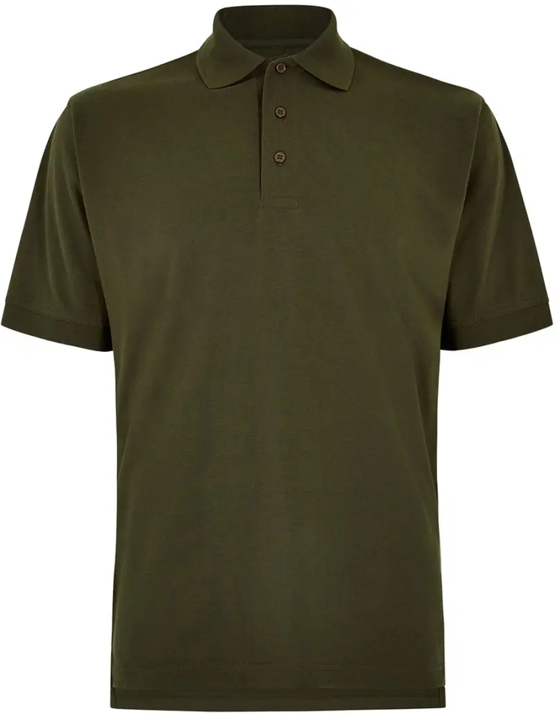 Pánské piqué polo "Superwash" - army green