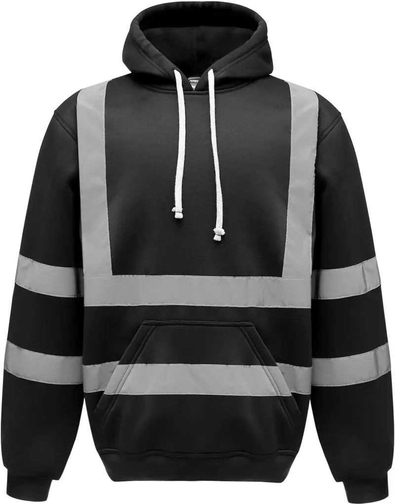 Hi-Vis mikina s kapucí -