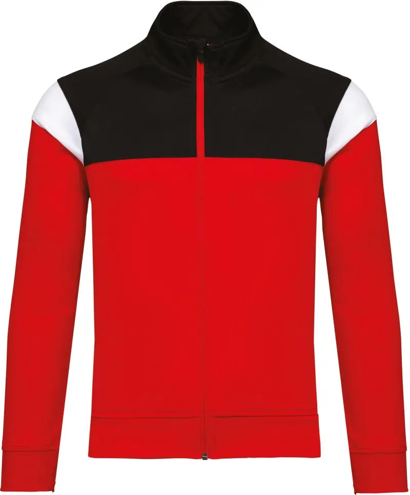 Dětská tréninková bunda - sporty red/black