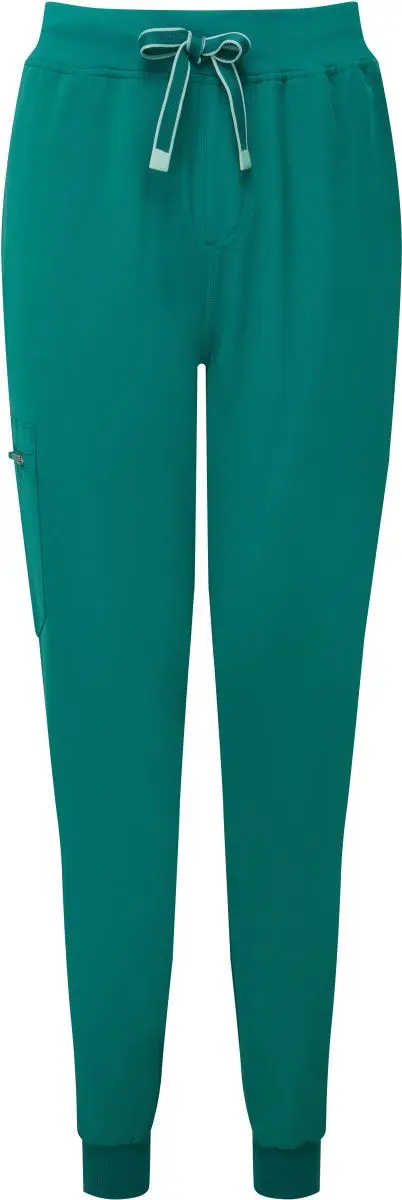 Dámské strečové kalhoty Jogger - clean green
