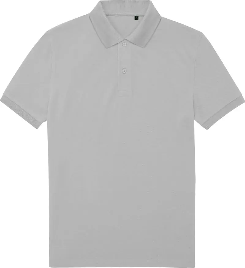 Piqué polo - pacific grey