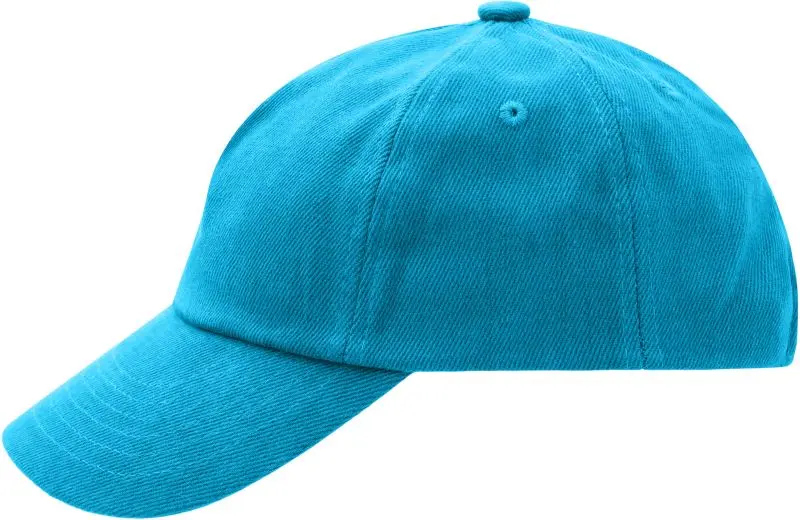 Dětská 5 panelová kšiltovka - turquoise