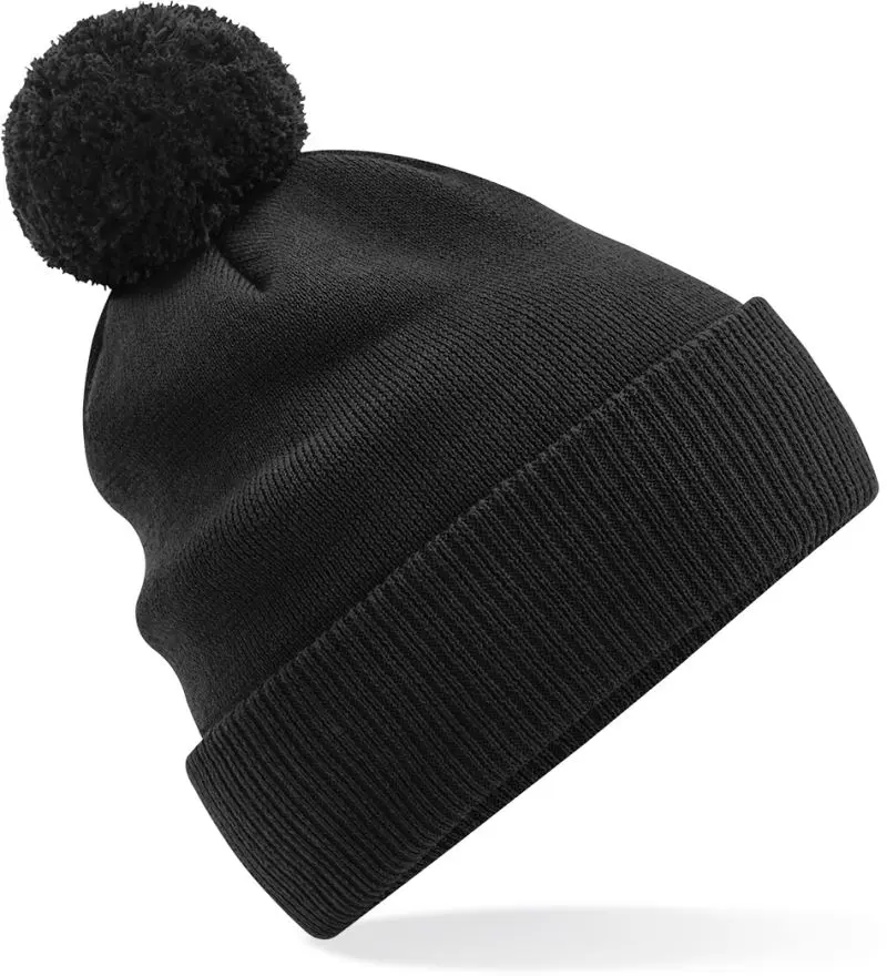 Organická pletená čepice s bambulí "Snowstar®" -