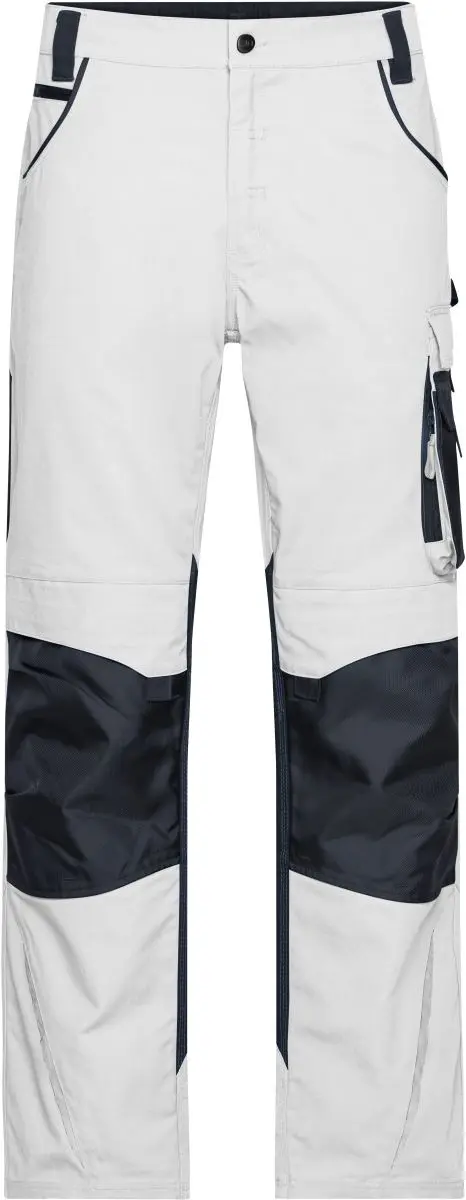 Zimní pracovní kalhoty - Strong - white/carbon
